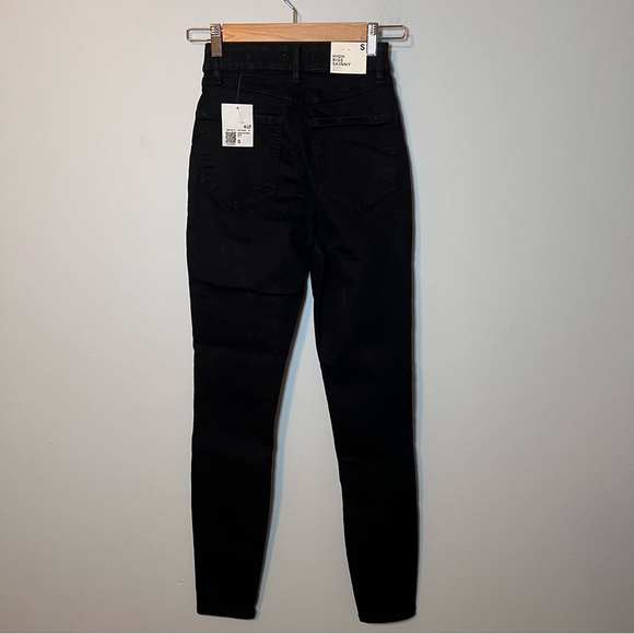 Forever21 High Rise Skinny Jeans Women’s Size S Black Denim NWT! - Picture 4 of 5